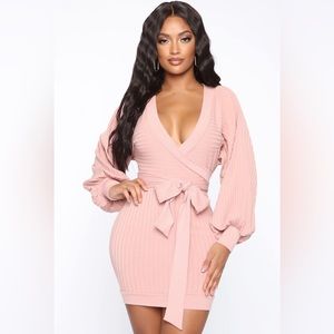 Fashion Nova Mini Sweater Dress
